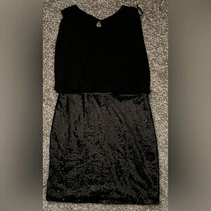 Cynthia Rowley Women’s Black sequence dress size 14
